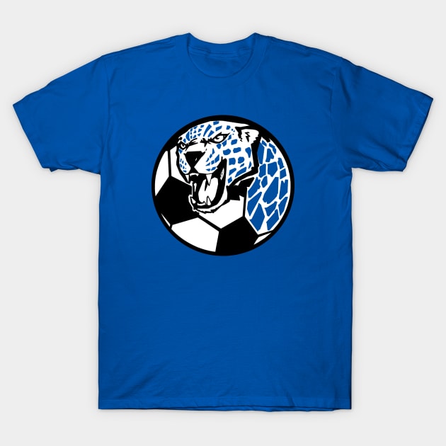 Jaguar Soccer (black ball edition T-Shirt by BoldLineImages18